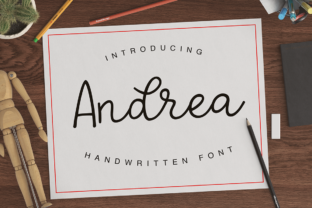 Andrea: The Script Font That Elevates Campaign Visuals