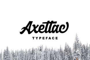 Axettac: A Bold Script Typeface for Modern Branding