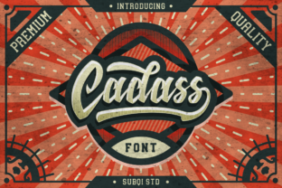 Cadass Font Review: A Bold Script for Web Design
