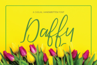 Daffy: The Script Font That Elevates Campaign Visuals