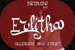 Erlitha: A Distinctive Script Font for Editorial Design