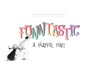 Funntastic: A Playful Display Font for Editorial Design