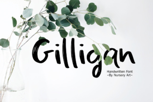Gilligan: A Handwritten Font for Brand Identity