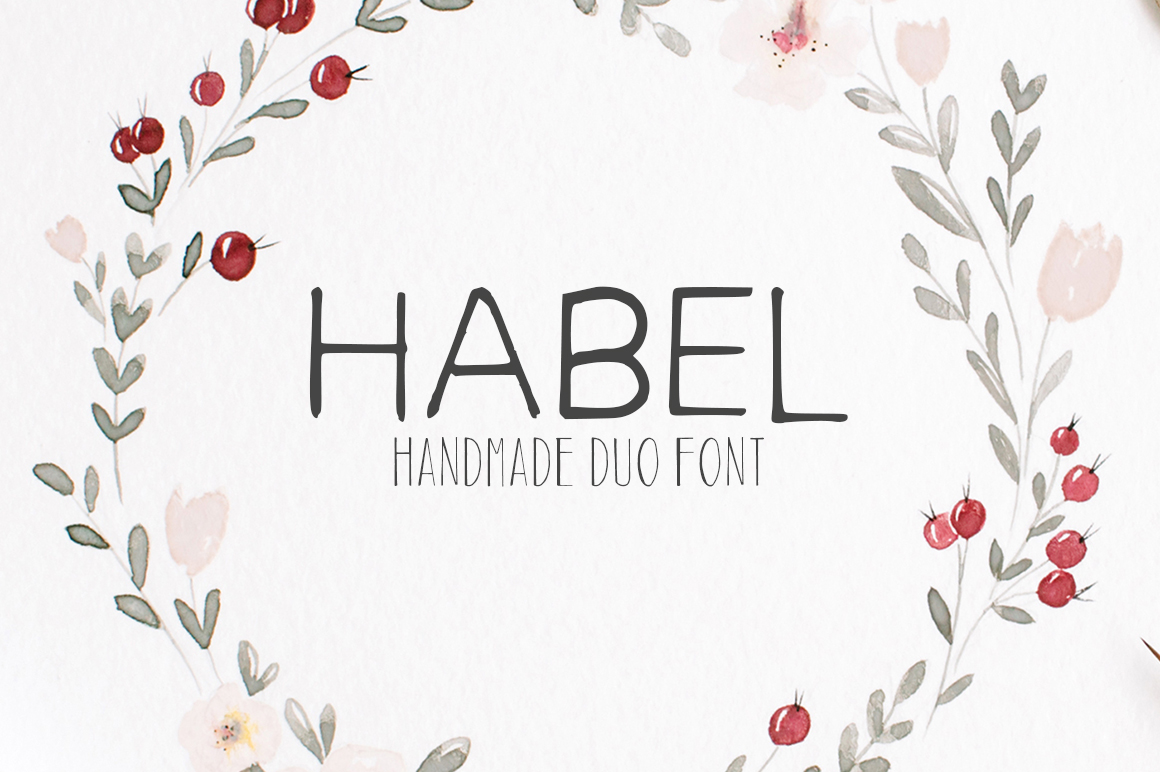 Habel: The Handmade Font Duo for Polished Branding