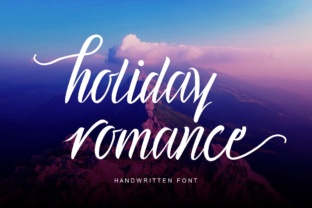 Holiday Romance Font Review for Makers