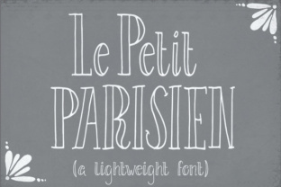 Le Petit Parisien Light: A Charming Font for Branding