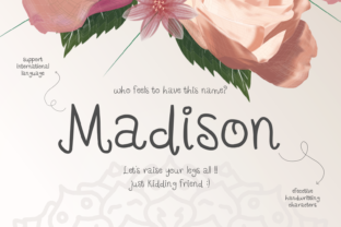 Madison Font: A Playful Typeface for Makers