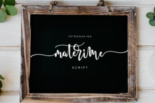 Materime: A Modern Script Font for Web Design
