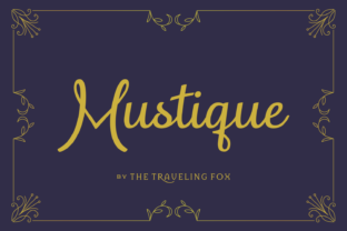 Mustique Font Review: Elegant Script for Web Design