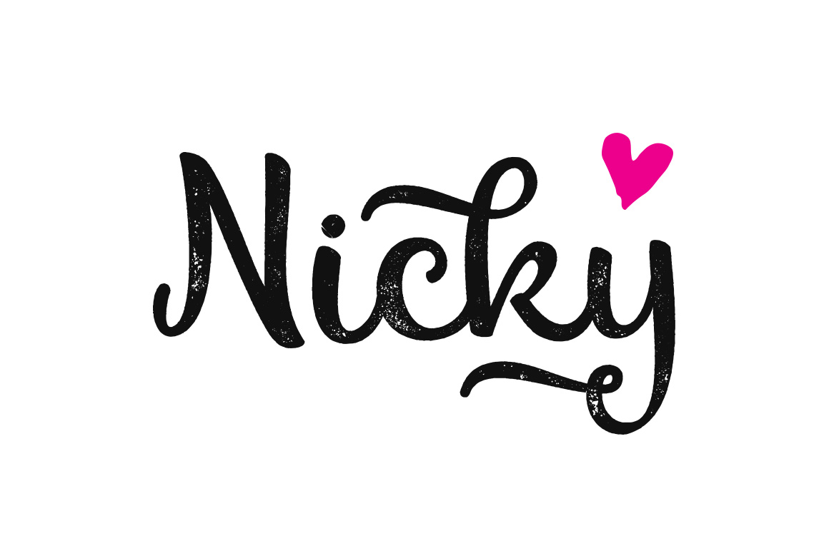 Nicky: A Script Font for Editorial Grace