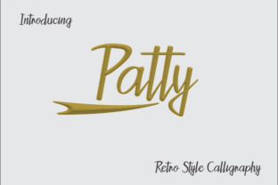 Patty Font: A Retro Typeface for Strong Brand Identity