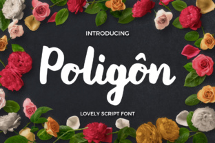 Poligon: The Script Font That Elevates Digital Design
