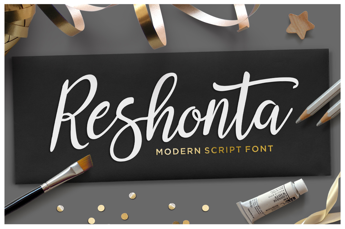 Reshonta: The Bold Handwritten Font for Campaigns