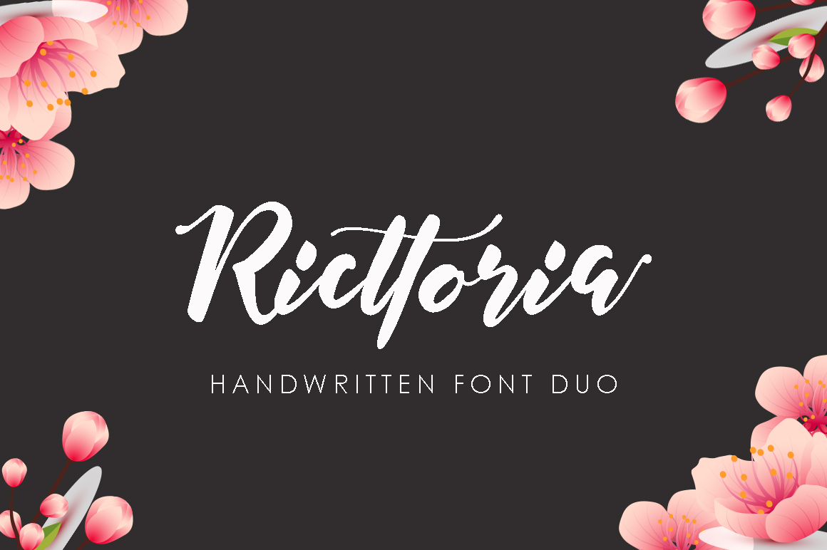 Ricttoria: A Handcrafted Typeface for Modern Editorial Design