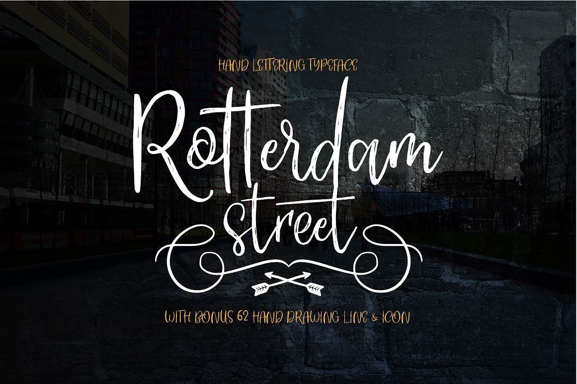 Rotterdam Street: A Handwritten Font for Makers