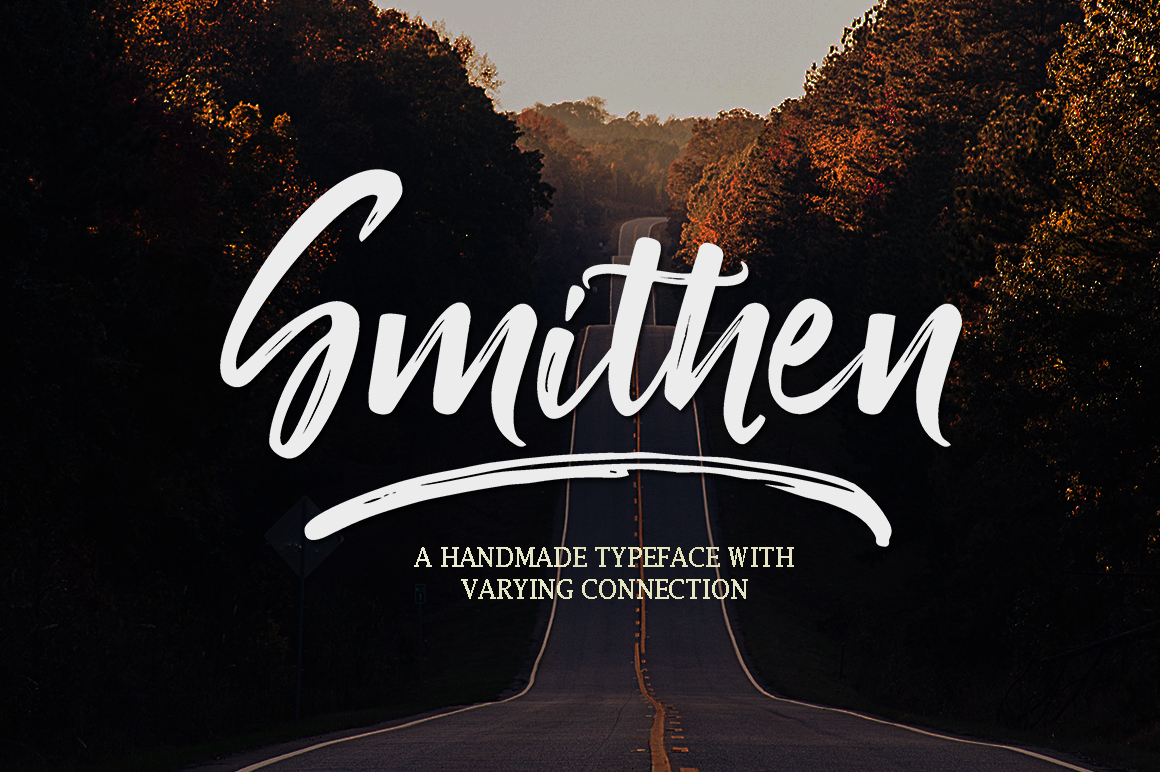 Smithen: A Hand-Brushed Typeface for Authentic Branding