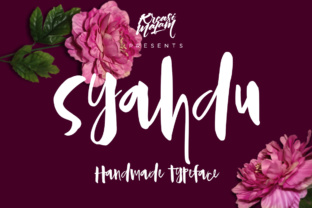 Syahdu: A Playful Script Font for Crafters