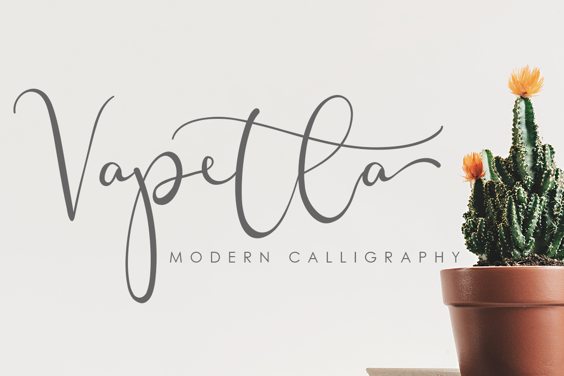 Vapetla Typeface for Crafters