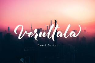 Veruttala: A Playful Script Font for Editorial Design