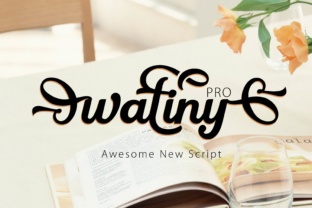 Wattiny Pro: The Bold Script Font for Crafters