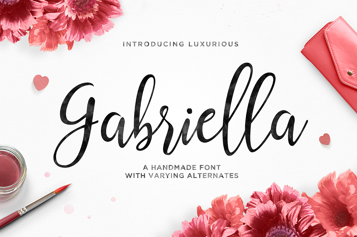 Why Gabriella Is the Perfect Script Font for Small Business Branding